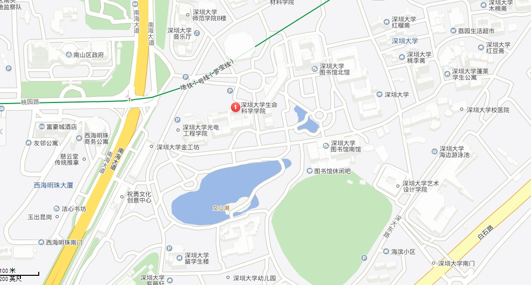 深圳市南山区南海大道3688号深圳大学化学与化工学院实验楼p414 p415